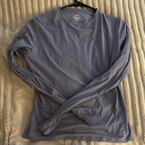 SKIMS Blue-Lavender Long Sleeve Tee